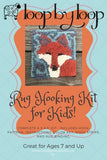 Rug Hooking Kit - DIY Fiber Art Kit - The Fox
