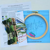 "Happy Trails" Landscape Embroidery Kit