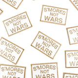 S'mores Not Wars Embroidered Iron-On Sew-On Patch