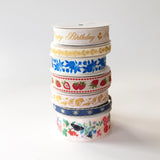Happy Birthday | Embroidered Ribbon
