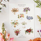 Bouquets Sticker Sheets (Emily Lex)