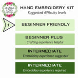 Bluebird Sampler Beginner Hand Embroidery Kit
