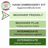 Delicate Roses Beginner Embroidery Kit