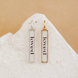 Loved Charm Pendant Necklace