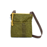 Weekdayer - Waxed Canvas // Vegan Crossbody Bag (verities available)