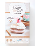 Crochet Cafe Amigurumi Kit Cake Slice: Everything You Need Is Included: 100%-Cotton Yarn, Crochet Hook, Stitch Marker, Tapestry Needle, Fiberfill, Ste by Better Day Press