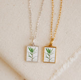 Sprout Pendant Necklace Charm