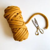 Marta Crochet Pillow Kit (Goldenrod or Parchment)