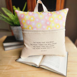 Seuss, Reading and Tablet Pillow, Raspberry Lemonade