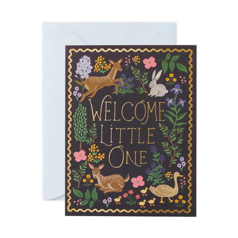 Woodland Welcome / Welcome Little One Card