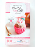 Crochet Cafe Amigurumi Kit Cupcake: Everything You Need Is Included: 100%-Cotton Yarn, Crochet Hook, Stitch Marker, Tapestry Needle, Fiberfill, Step-B by Better Day Press