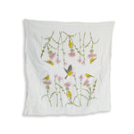 Thistle + Finch Kitchen Tea Towel with Birds / Natural or White