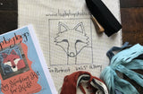 Rug Hooking Kit - DIY Fiber Art Kit - Butterfly