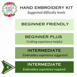 Forest Magic Snail Intermediate Embroidery Kit