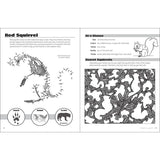 Animals & Skeletons Activity Book: An Introduction to Wildlife for Kids (Coloring Nature)