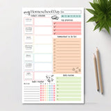 My Homeschool Planner: 50-Page Notepad