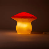 Medium Red Mushroom Lamp w/ Plug
