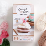 Crochet Cafe Amigurumi Kit Cake Slice: Everything You Need Is Included: 100%-Cotton Yarn, Crochet Hook, Stitch Marker, Tapestry Needle, Fiberfill, Ste by Better Day Press
