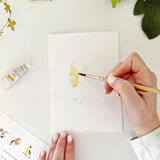 Birds Paintable Watercolor Notecard Set by Emily Lex