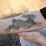 Jackrabbit Temporary Tattoo