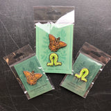 Clover Looper Caterpillar Enamel Pin