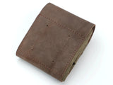 Leather & Canvas Bushcraft Foraging Belt Bag Pouch for Camping
