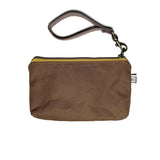 Midi Wristlet - Mushroom // Clutch - Olive