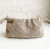 Trellis Stitch Drawstring Bag Kit - Spruce or Fawn