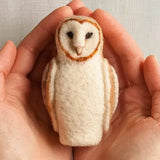 Barn Owl Needle Felting Kit - Intermediate