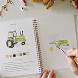 Farm Watercolor Workbook by Emily Lex