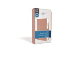NIV, Pocket Thinline Bible, Leathersoft, Pink, Snap Closure, Red Letter, Comfort Print by Zondervan