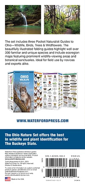 Ohio Nature Set: Field Guides to Wildlife, Birds, Trees & Wildflowers ...