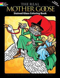 The Real Mother Goose Stained Glass Dover Coloring Book