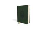 NIV, Journal the Word Bible (Perfect for Note-Taking), Leathersoft, Green, Red Letter, Comfort Print: Reflect, Take Notes, or Create Art Next to Your (NIV Journal the Word Bible)