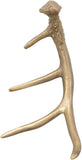 Aluminum Antler Décor, Gold Finish