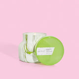 Honeydew Crush Modern Marble Petite Candle