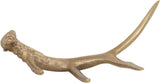 Aluminum Antler Décor, Gold Finish
