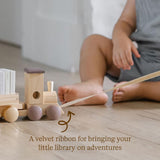 PREORDER: My Little Locomotive Library: Premium 15-Book Box Set with Wooden Train and Gift Box Play Track (Tabitha Paige)