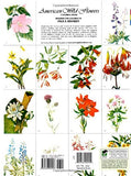 American Wild Flowers Coloring Book (Dover Flower Coloring Books) Illustrated by Paul E. Kennedy