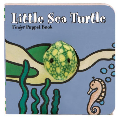 Little Sea Turtle: Finger Puppet Board Book