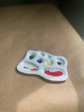Rock Ceramic Artist Paint Palette