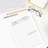 To Do Checklist: 50-Page Tear-Off Notepad
