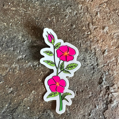 Wild Rose Sticker