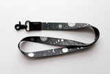 Sun and Moon Neck Lanyard - Space Printed Design