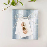 Ballet Shoe Mini Enclosure Notecard