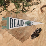 Read Books Felt Pennant