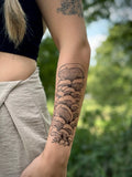 Oyster Mushroom Temporary Tattoo