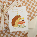 Birthday Hedgehog | Birthday Card