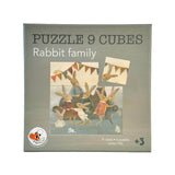 Rabbit Family Puzzle Cube