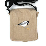 Black-Capped Chickadee Nature Journal Field Bag